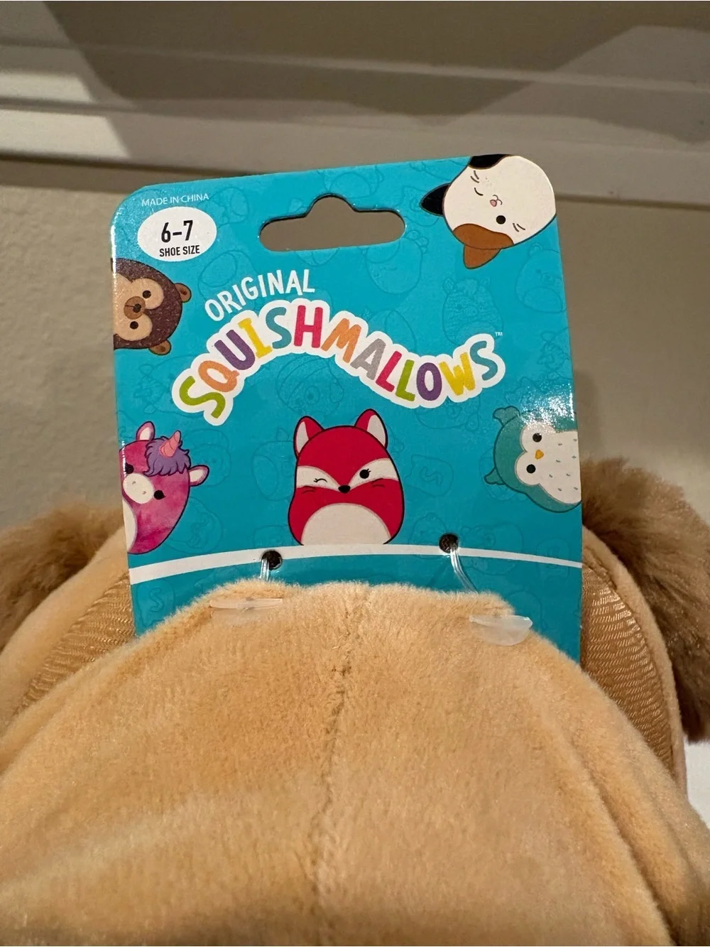 Squishmallows soft brown